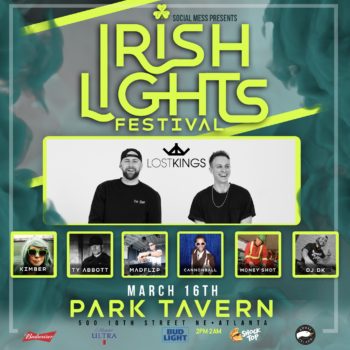Park Tavern To Host Irish Lights Festival Featuring Lost Kings This Saturday. 1