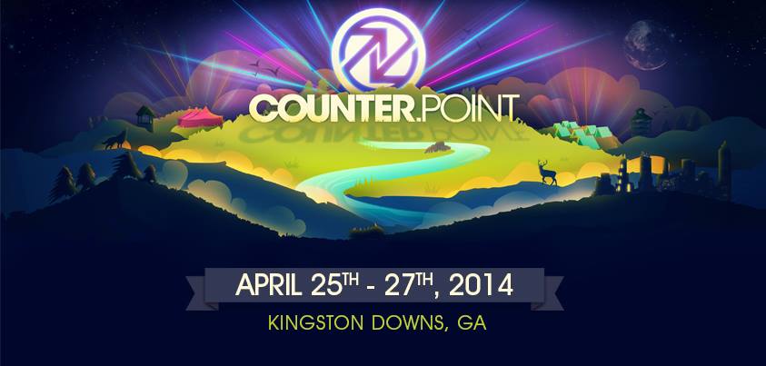 Counter Point 2014 Dates + Location Announced April 25th - 27th 2