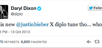 diplo twitter justin bieber colab