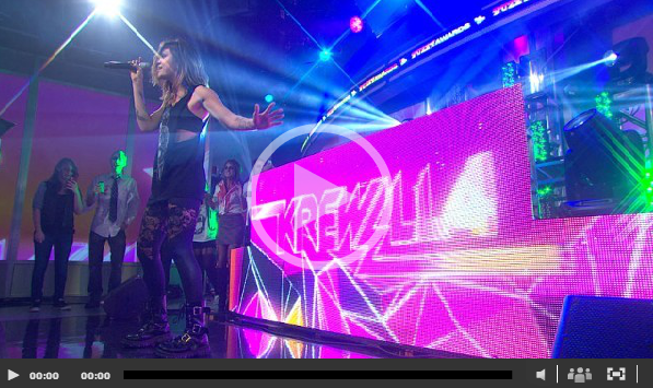 Krewella Performs 'Live for the Night' Live on Good Morning America 1