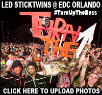 led sticktwins at ed orlando turn up the bass