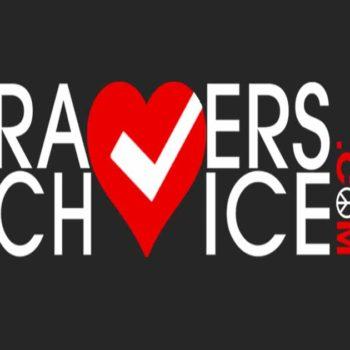 ravers choice logo with black background 1200by600